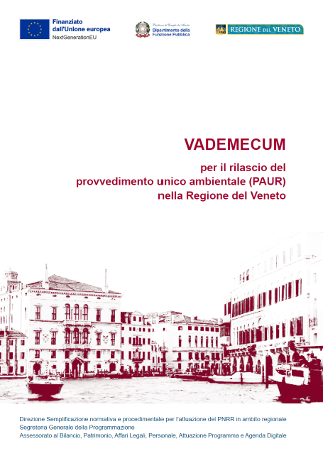 Copertina del vademecum PAUR